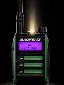 Рация Baofeng UV-16 7W с гарнитурой зеленая